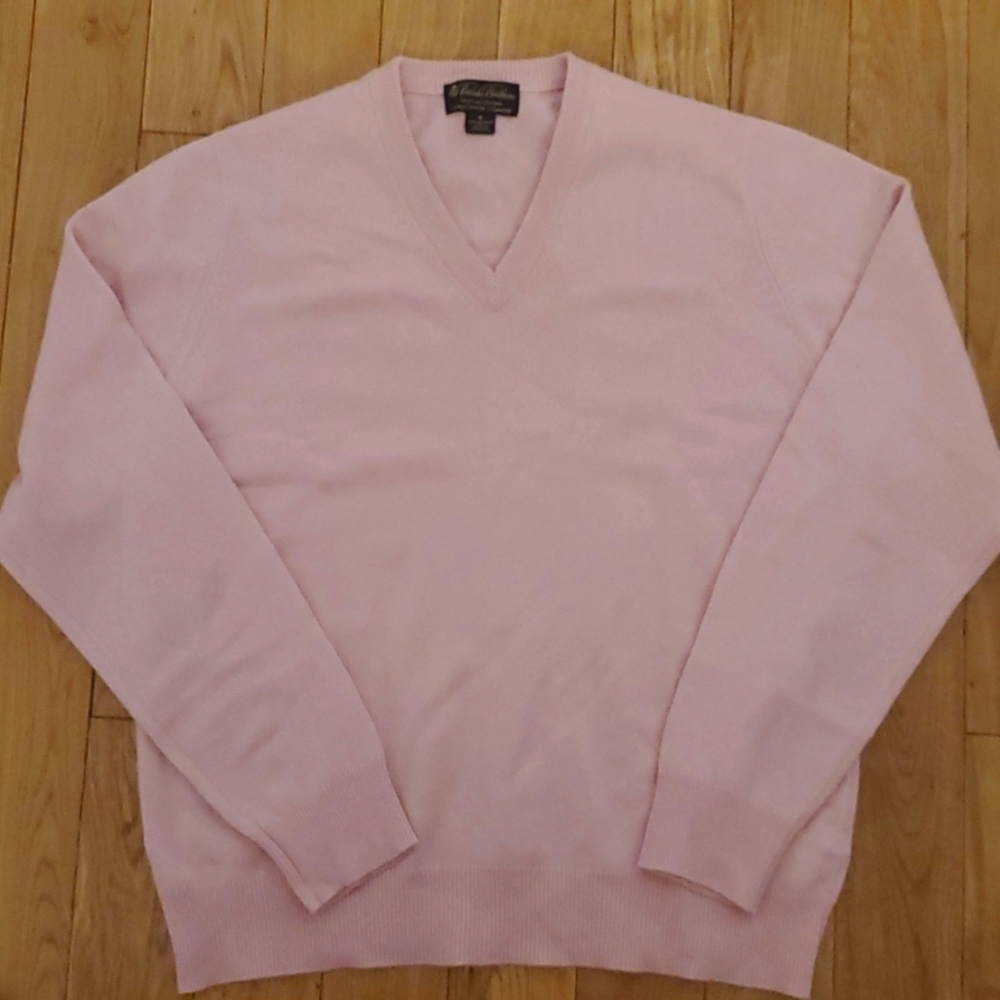 light pink cashmere sweater